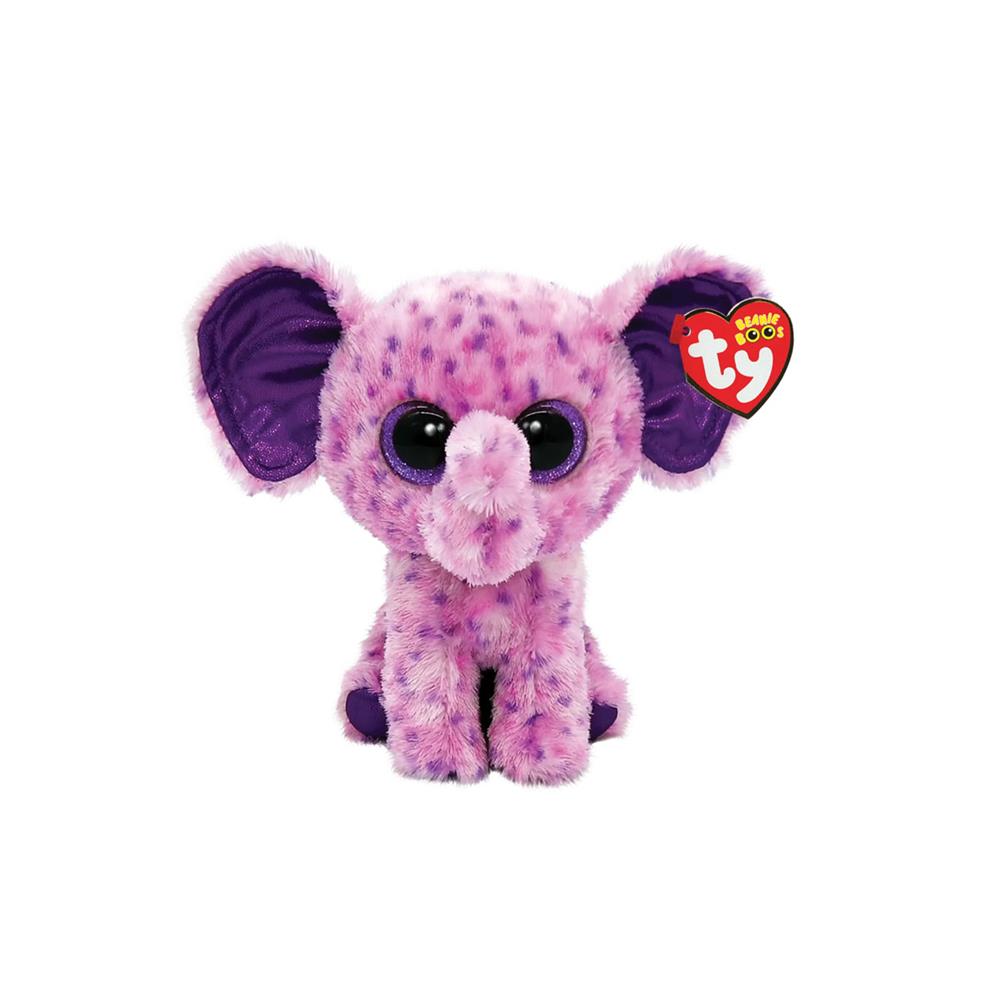 Ty Beanie Boo\'s Eva Elephant Purple Peluş