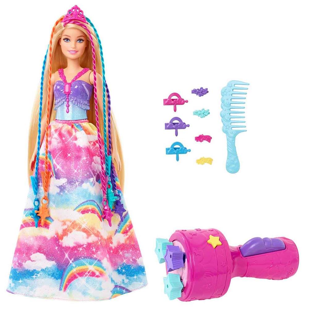 Barbie Dreamtopia Örgü Saçlı Prenses Bebeği GTG00 İnternete Özel Fiyat