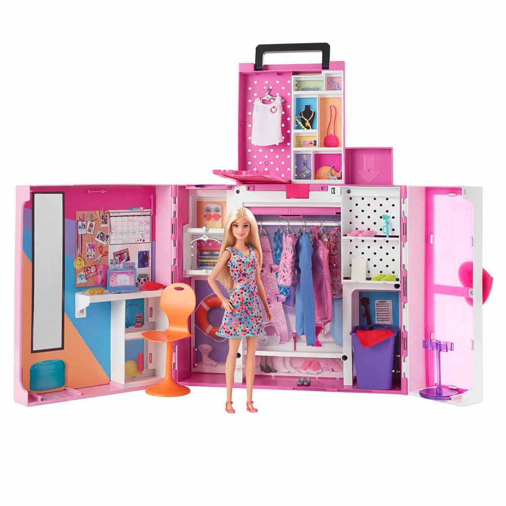 Barbie ve Yeni Rüya Dolabı Oyun Seti HGX57 Yeni
