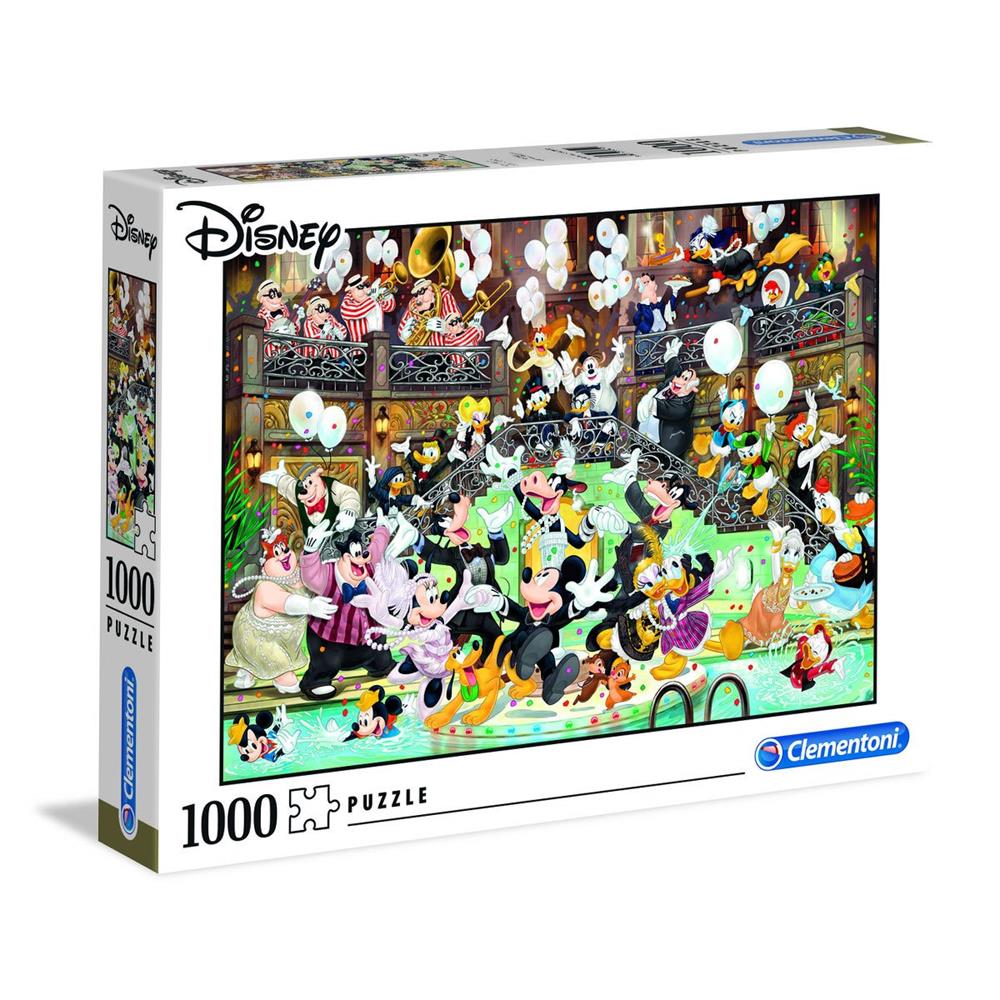 Clementoni, Disney Gala, 1000 Parça Puzzle