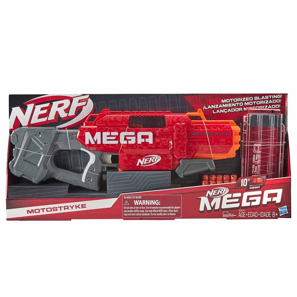Nerf Mega Motostryke 10 Dartlı E6474