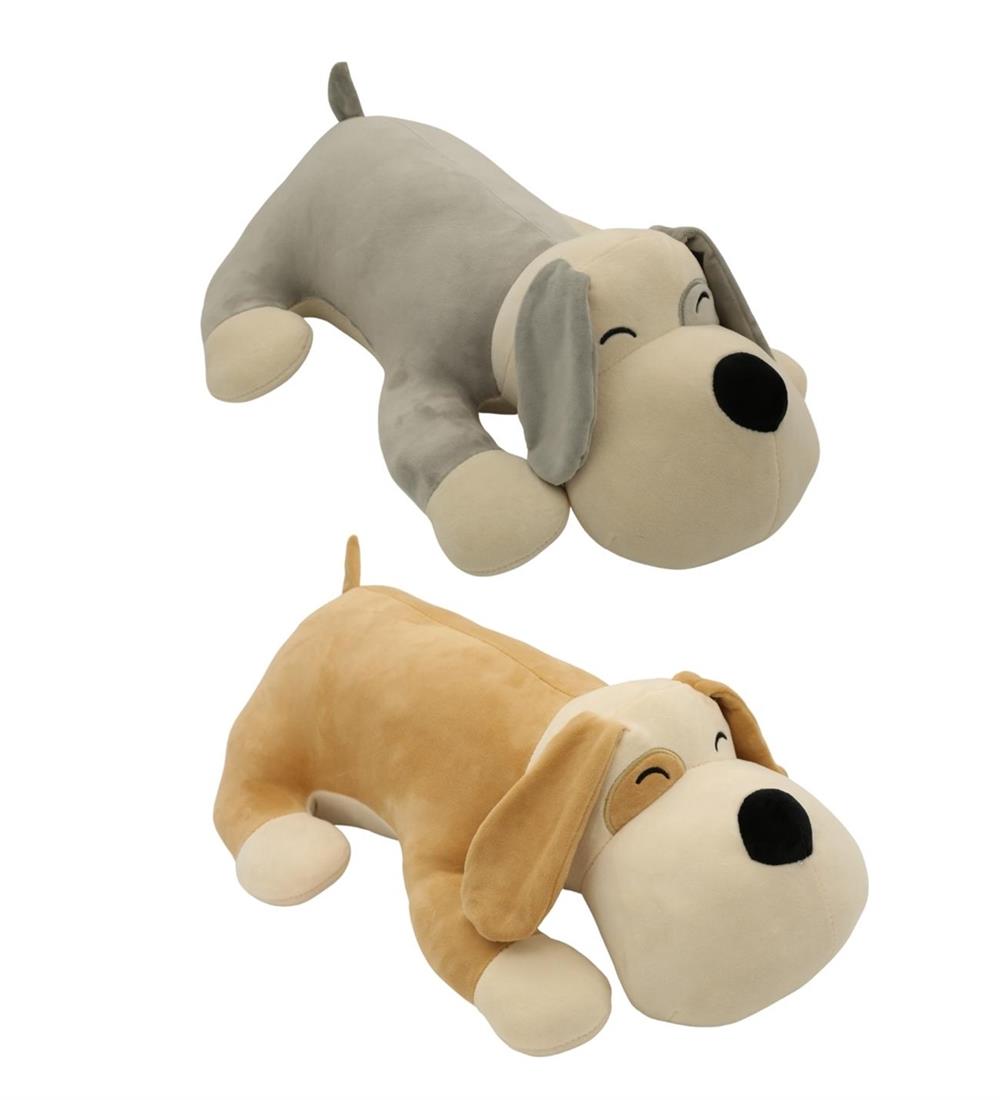 Soft Yatan Peluş Yastık Köpek 50 Cm 1 Adet Fiyatıdır