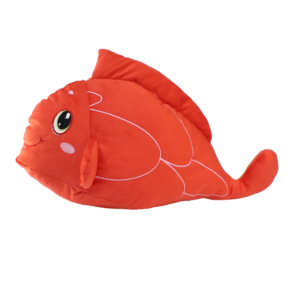 Sesli Kırmızı Balık Peluş Oyuncak 40 cm