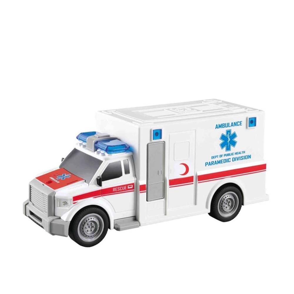 Adel Nitro Sesli Işıklı Sürtmeli Ambulans