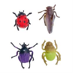 4 Lü Koleksiyon Böcek Figürleri
