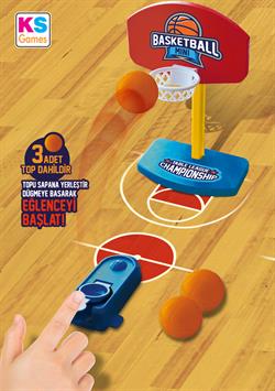 Kutulu Mini Basketbol Oyunu Beceri Oyunu