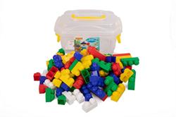Polesie 108 Parça Kovalı Blok Lego Oyuncak Seti