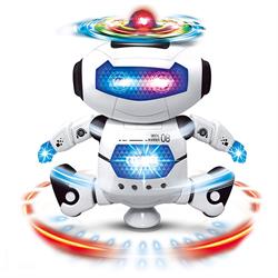 3D Işıklı ve Müzikli Dans Eden Robot