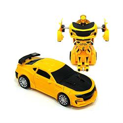 Transformes Robota Dönüşen Araba Sarı