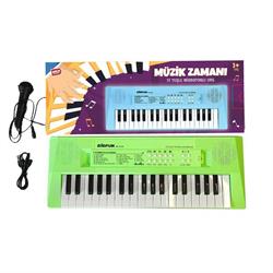 37 Tuş Soft Renkler Mikrofonlu Piano Keyboard