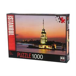KS Games Kız Kulesi Gün Batımı Puzzle 1000 Parça